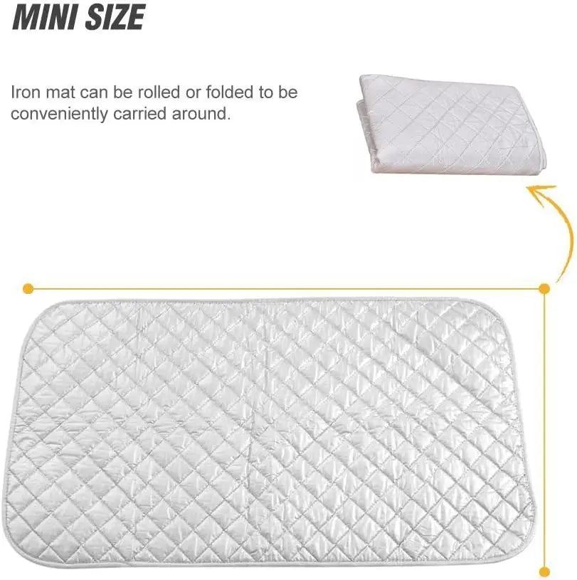 Magnetic Ironing Mat – Portable Heat-Resistant Pad, 33x18.5" Peaceful Pleasures Health and Wellness
