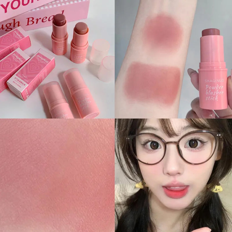 Natural Blush Stick – Moisturizing Waterproof Cheek & Lip Color