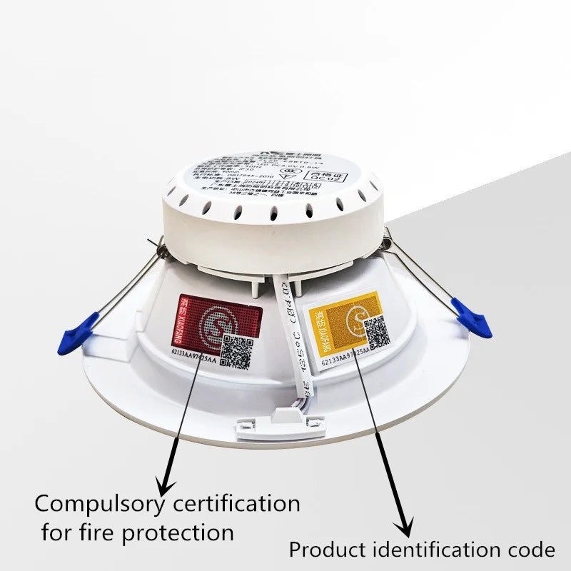 SHINEKNOT LED Recessed Emergency Downlight AC 200–240V