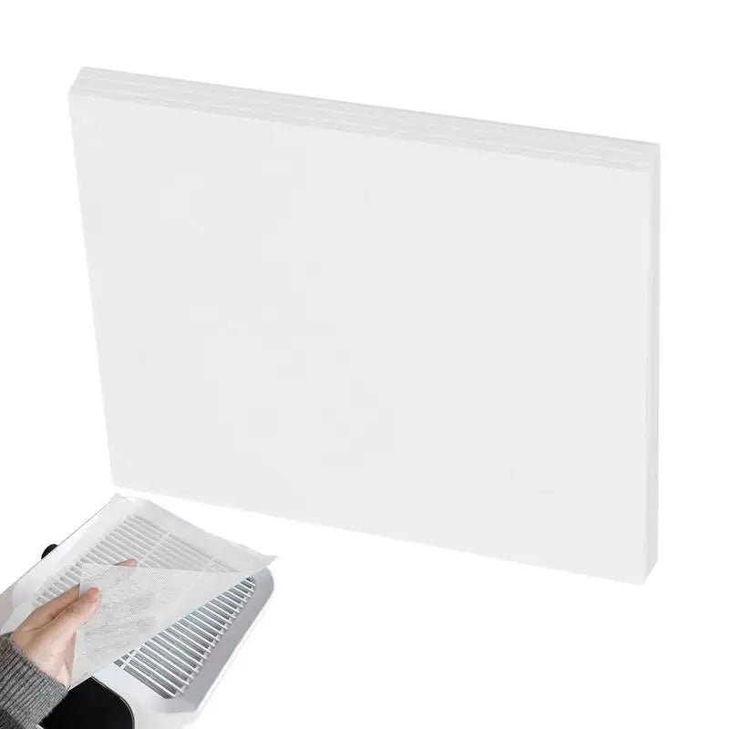 Nail Dust Collector Filter Sheets 100 Pack – PP Non-Woven