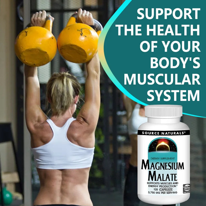 Magnesium Malate 3750mg – Muscle, Energy & Heart Health