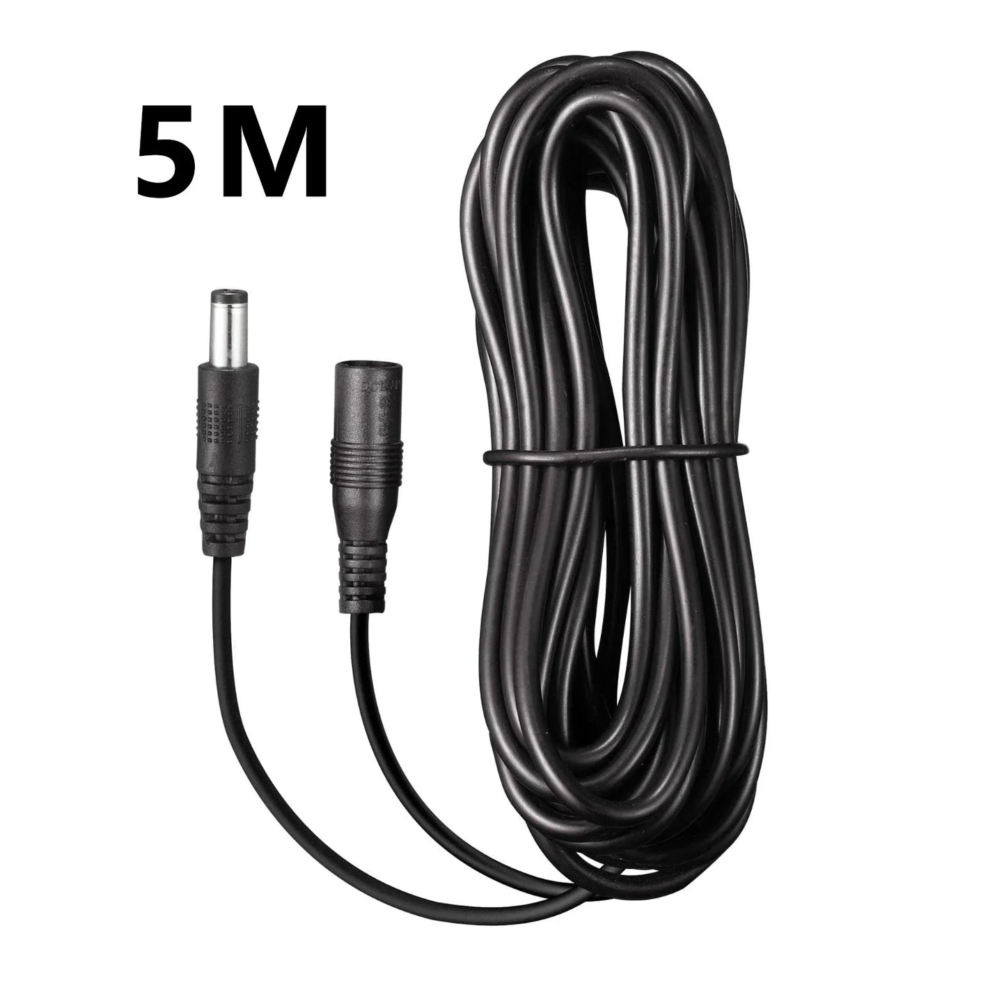 DC Power Extension Cord 5.5mm×2.1mm Barrel – 5M & 10M