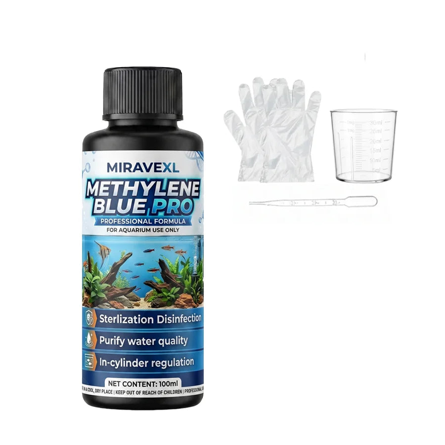 Methylene Blue Aquarium Treatment 100ml | Fish Tank Conditioner