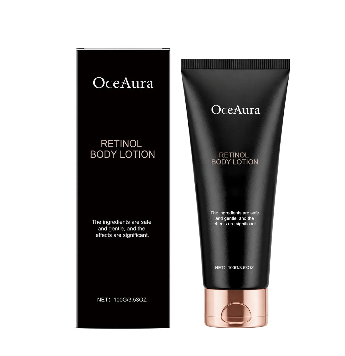 Retinol Body Lotion – Anti-Aging, Firming & Hydrating Cream Peaceful Pleasures Health and Wellness 100g Boxed