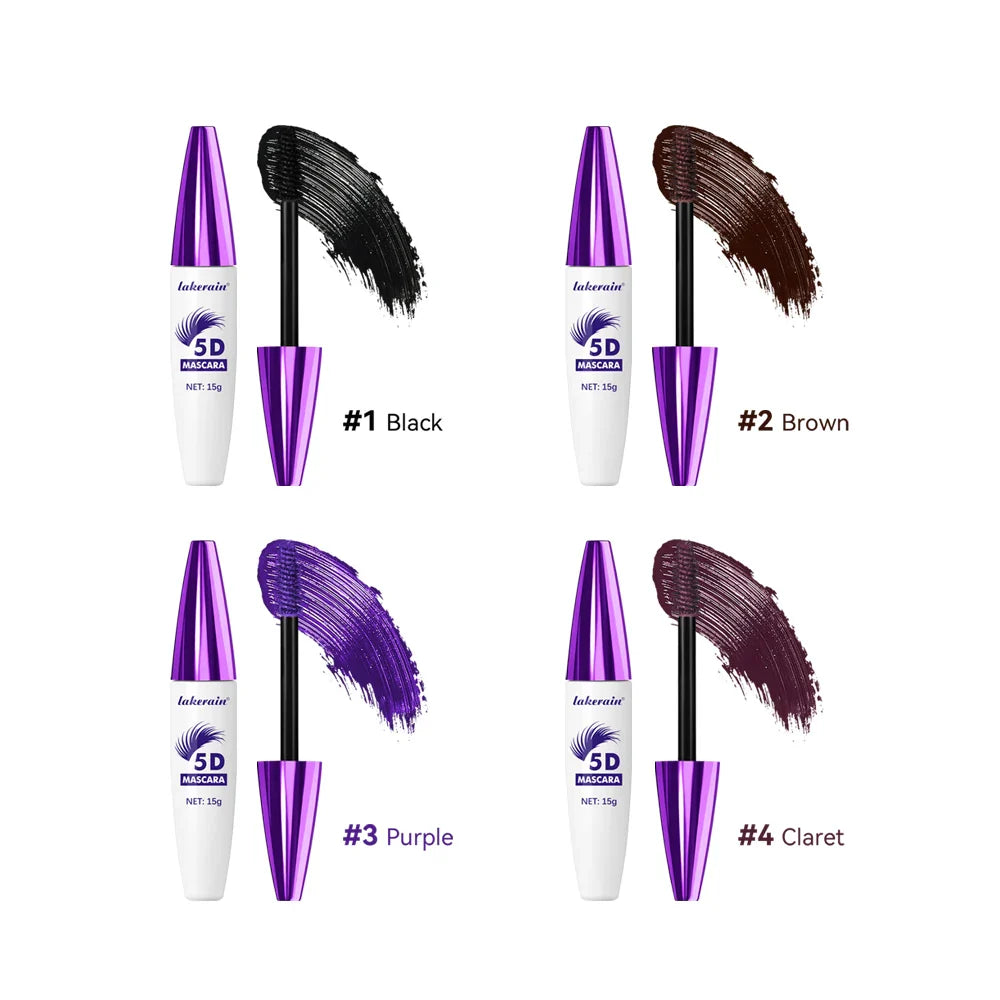 5D Waterproof Mascara – Lengthening, Volumizing & Long-Lasting