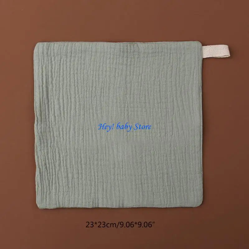 10-Pack Baby Washcloths | Soft Cotton Gauze Facecloths & Burp Cloths