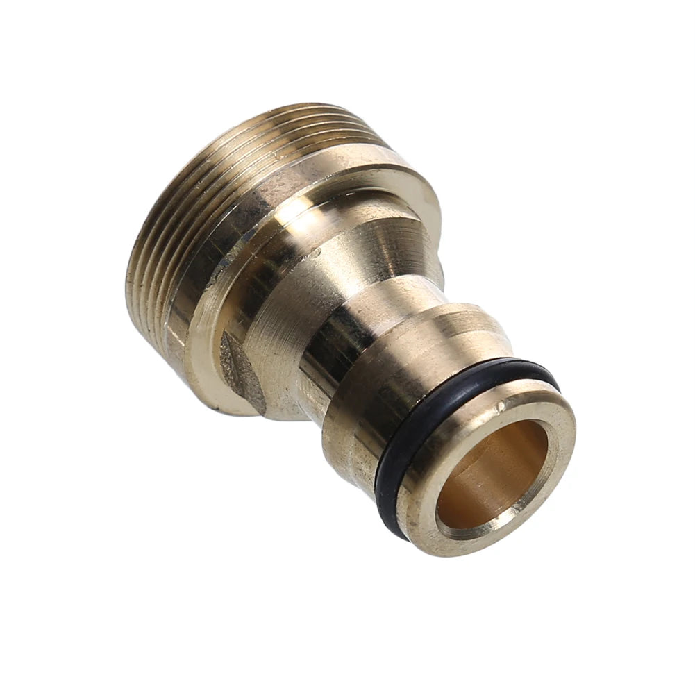 Brass Faucet Tap Connector – 23mm Hose Irrigation Adapter Peaceful Pleasures Health and Wellness