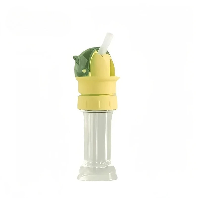 Universal Baby Bottle Cap with Anti-Choke Straw | Kids Sippy