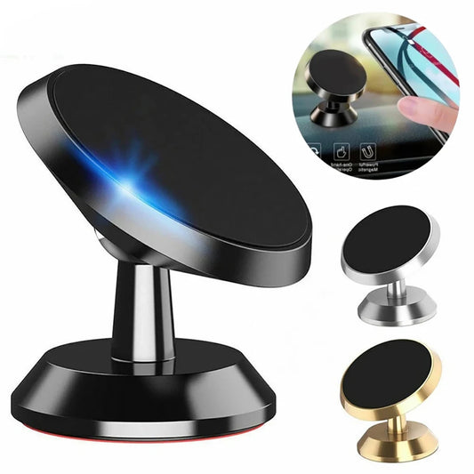 Magnetic Car Phone Holder – Universal Dashboard Mount Stand Car Phone Mount Peaceful Pleasures Health and Wellness