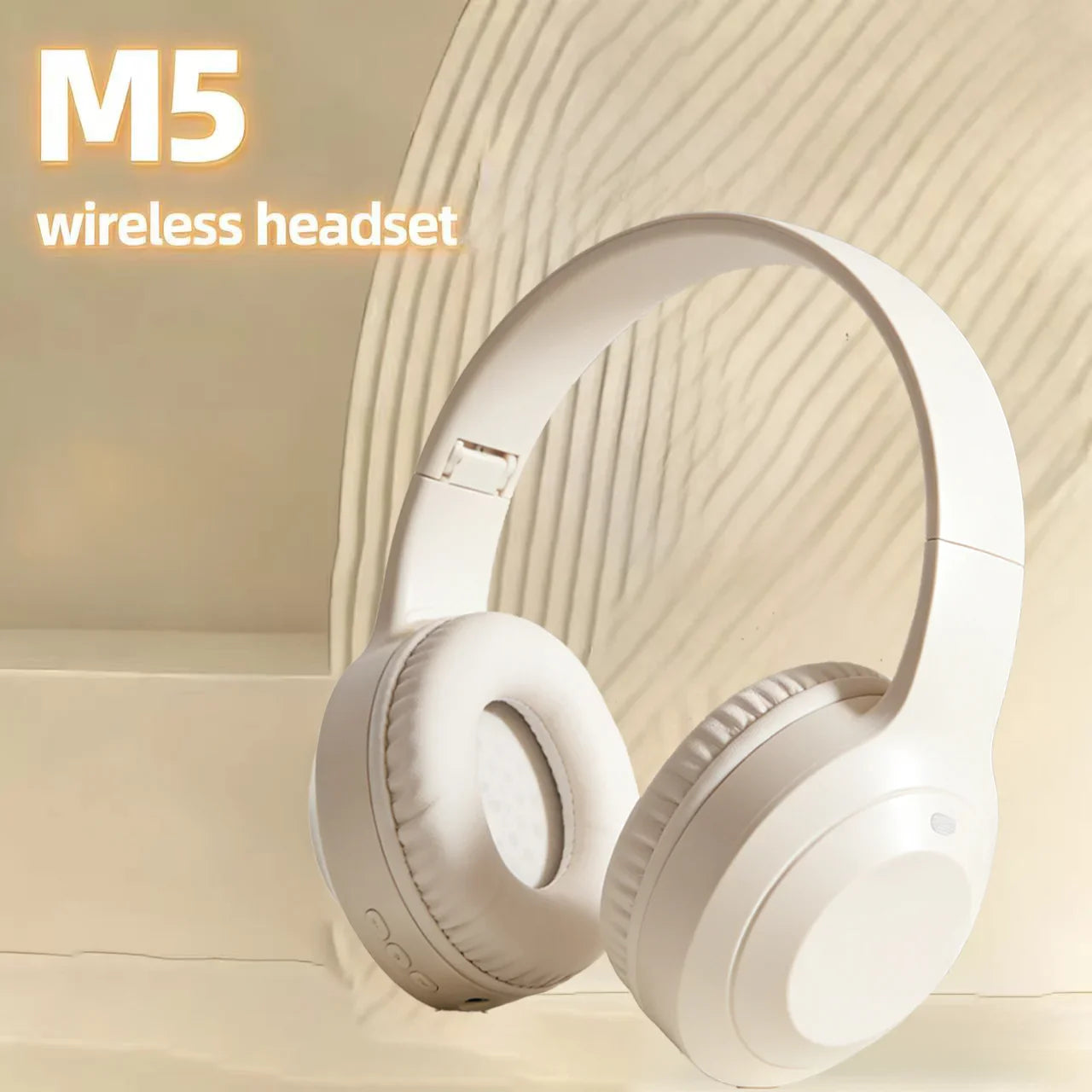 M5 Wireless Bluetooth HiFi Over-Ear Headphones | TF Card & AUX