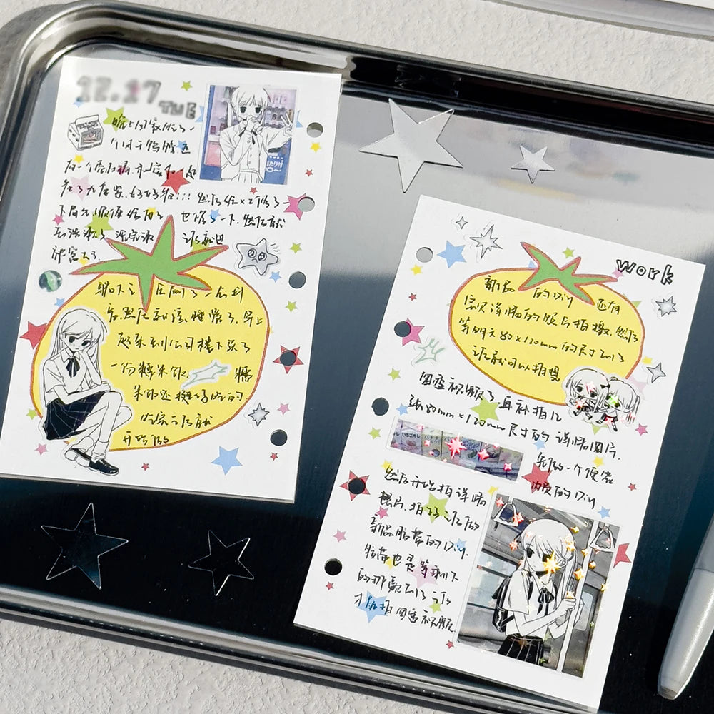 20 Sheets Jumping Salt Notes M5 Handbook Inner Page Notebook