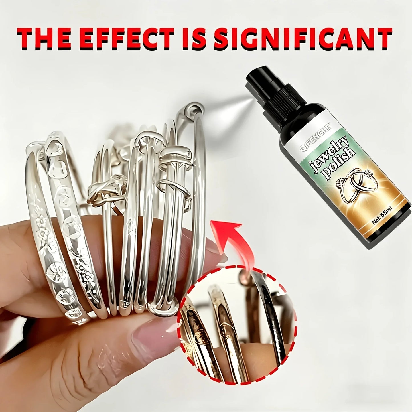 Jewelry Polishing Spray – Tarnish & Oxidation Remover