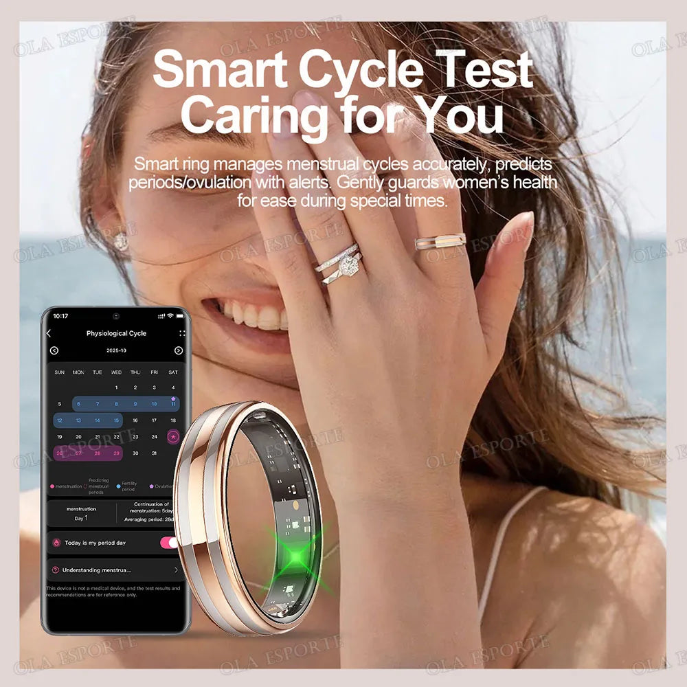 Ola Esporte Smart Ring – Fitness & Health Tracker | Unisex