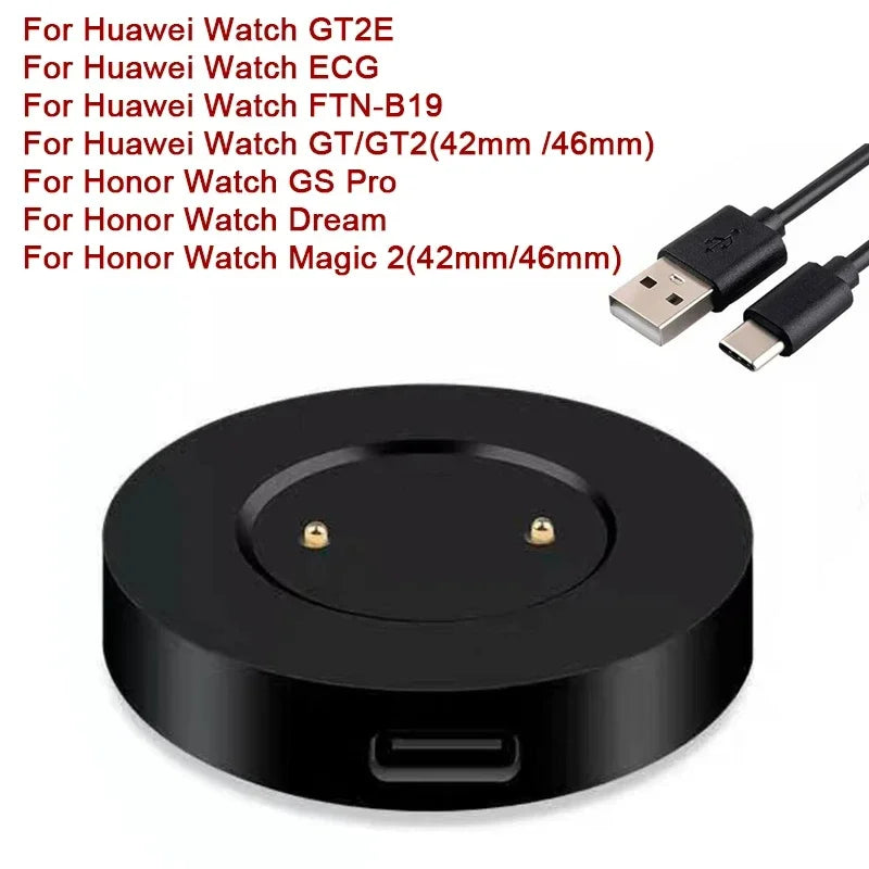 Charger Dock For Huawei Watch 3 3 Pro ECG GT2 GT3 Pro Magnetic Charging Cradle Holder Base For Honor Watch Dream Magic 2 Charger Peaceful Pleasures Health and Wellness