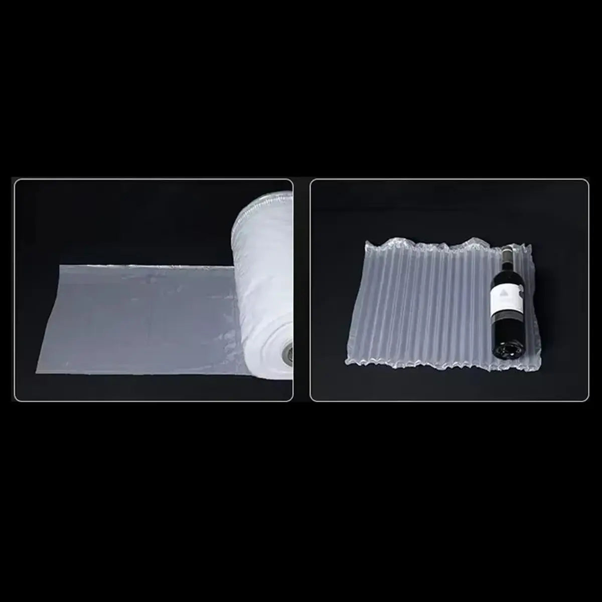 *ABDH Bubble Column Inflatable Roll Express Packaging, Transport Bubble Air Bag, Cushioning and Shockproof Air Column Bag A Peaceful Pleasures Health and Wellness