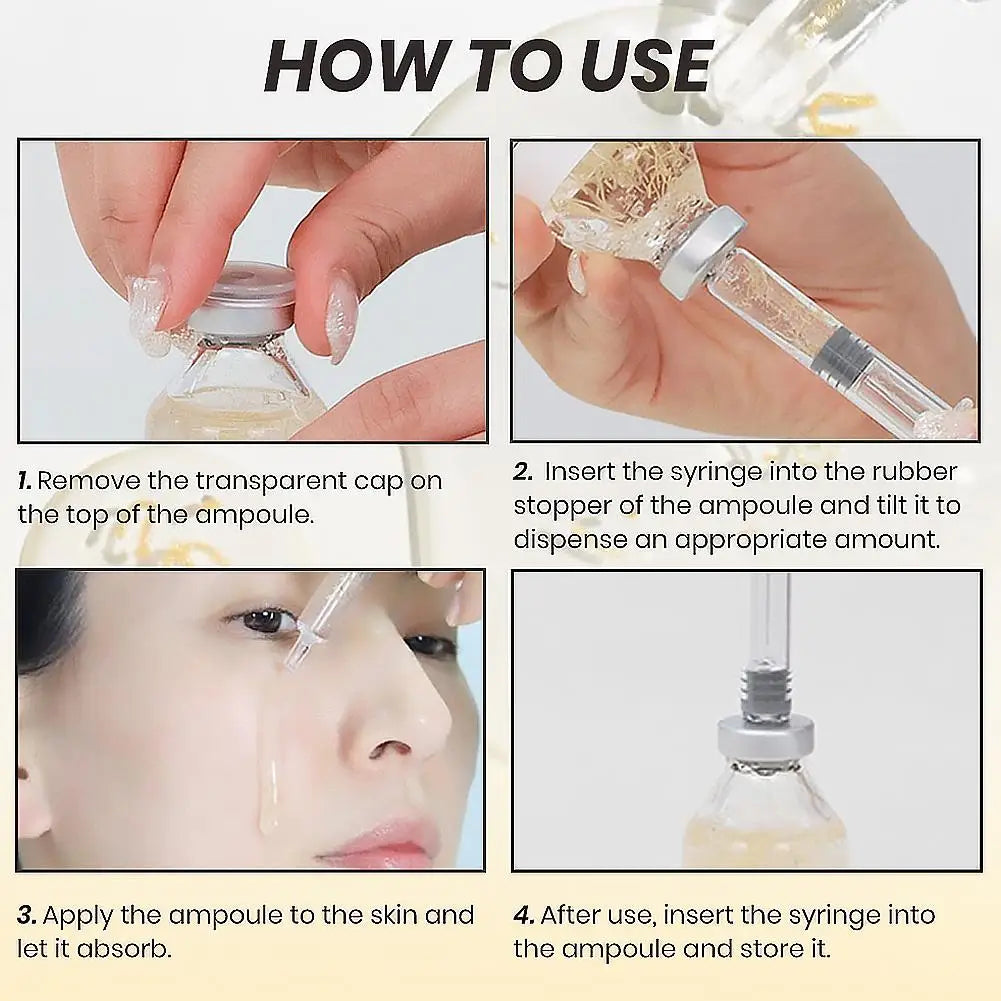 Silk Collagen Peptide Serum 30ml | Firming & Lifting Face Ampoule