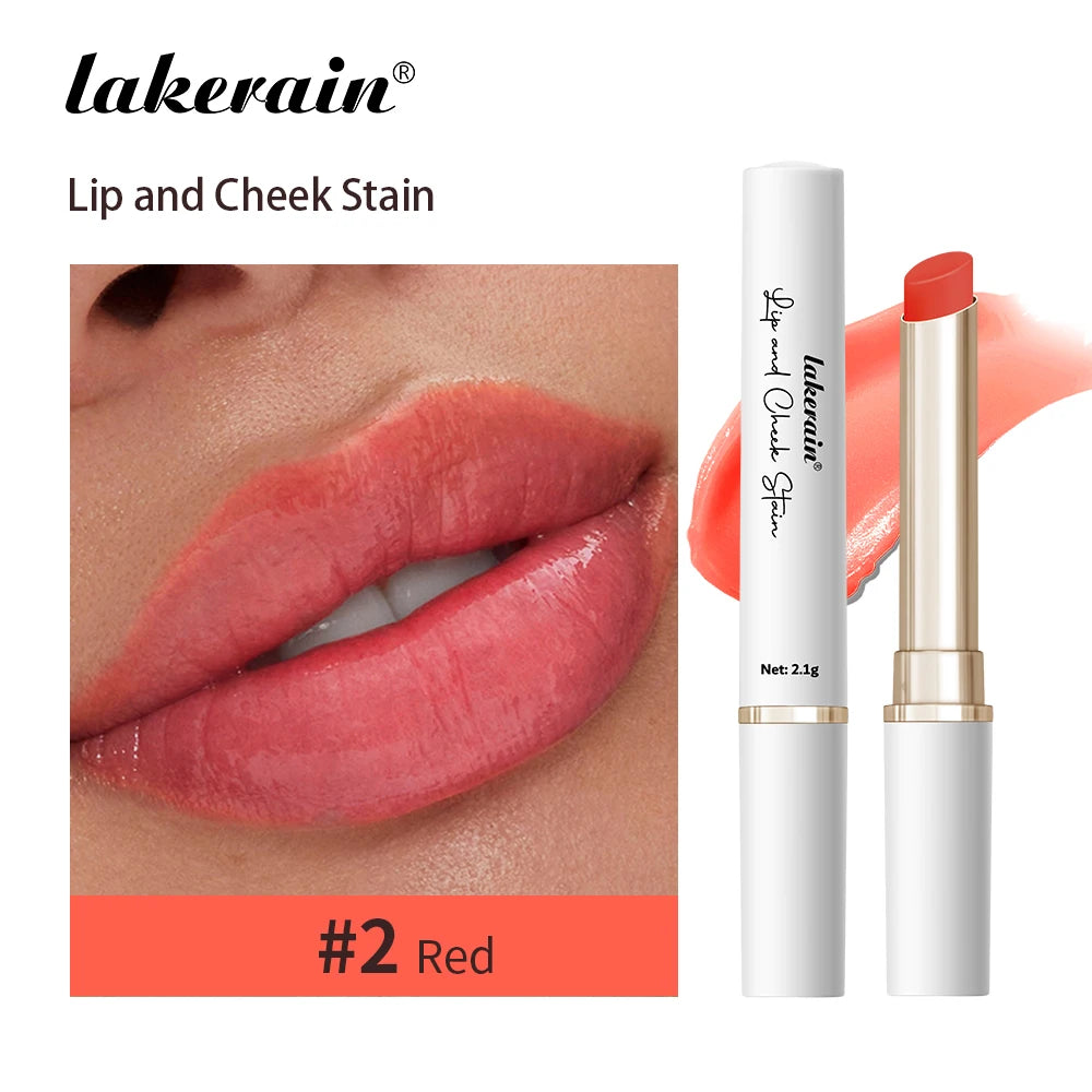 Lakerain Color Changing Lipstick Long Lasting Custom Color Deep Moisturizing Waterproof 4 Shades Available Lip Gloss Makeup Peaceful Pleasures Health and Wellness Red