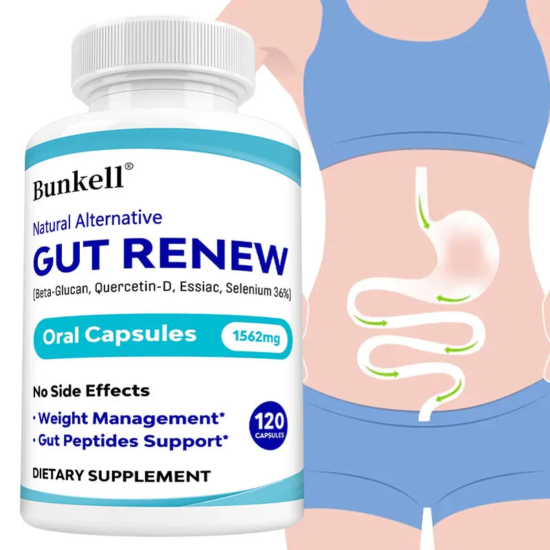 Bunkell Gut Health Supplement – Probiotic, Liver Detox & Immune Support