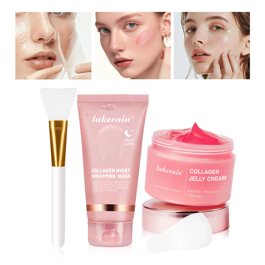 Collagen Peel-Off Overnight Face Mask – Firming & Hydrating Overnight Peel-Off Mask Peaceful Pleasures Health and Wellness