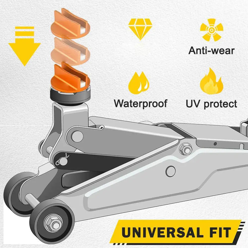 Magnetic Aluminum Jack Adapter for Vehicle Lifting Peaceful Pleasures Health and Wellness