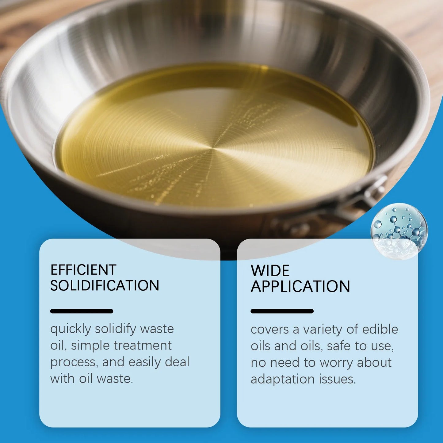 Practical Household Cooking Oil Solidifier Rapidly Solidify Fry Barbecue Waste Oil Hardener Eco-Friendly Kitchen Cleaning Tool Peaceful Pleasures Health and Wellness