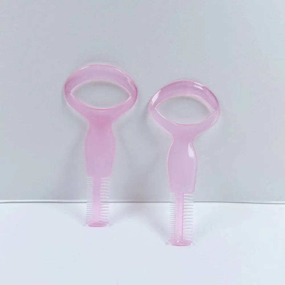 2-in-1 Mascara Shield & Eyelash Comb Applicator Tool – 2 Pack
