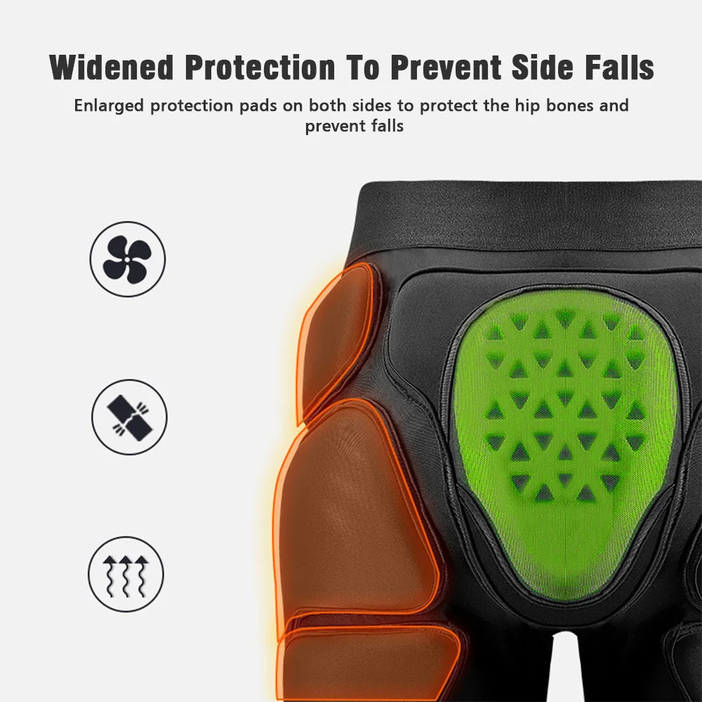 Skating 3D Protection Skate Shorts Padded Women Men High-impact EVA