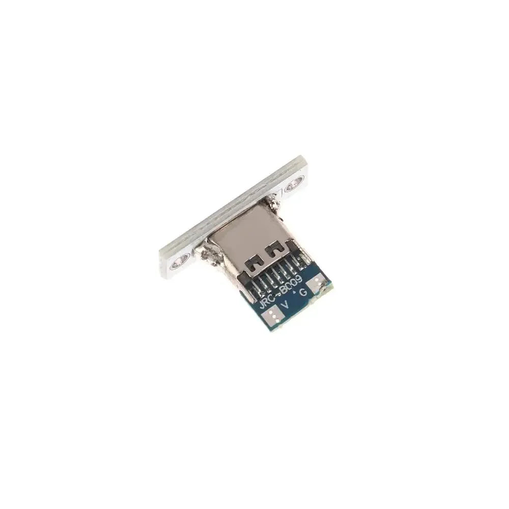 Waterproof USB Type-C Female Connector Jack 2-Pin Solder