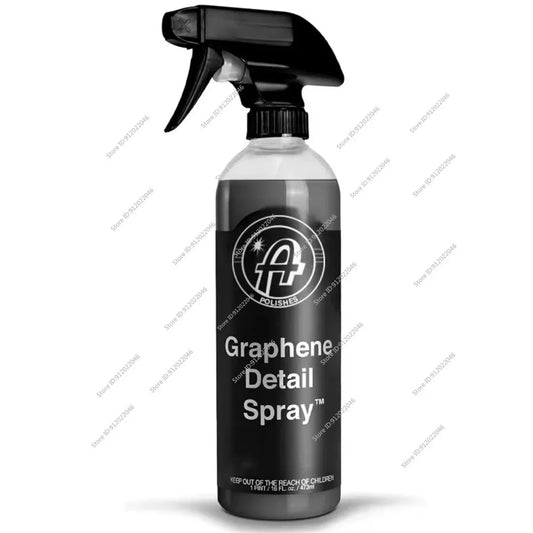Polishes Graphene Detail Spray Extend Protection of Waxes Sealants Coatings Waterless Detailer Clay Bar Drying Aid Add Ceramic Peaceful Pleasures Health and Wellness 473ml