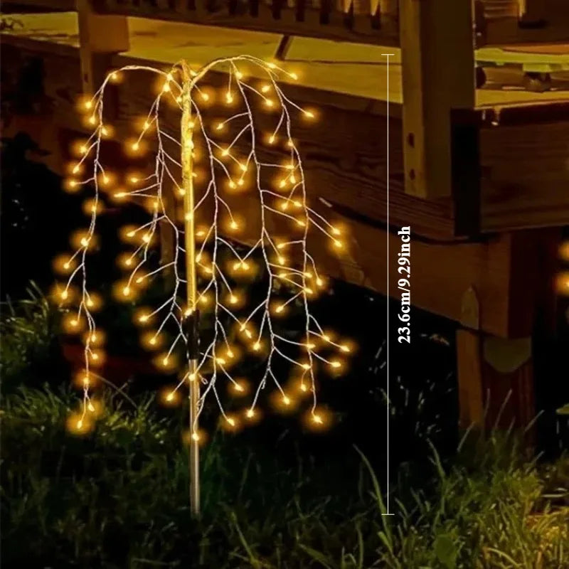 Waterproof Firecracker Garden Stake Lights | Patio Lawn Décor