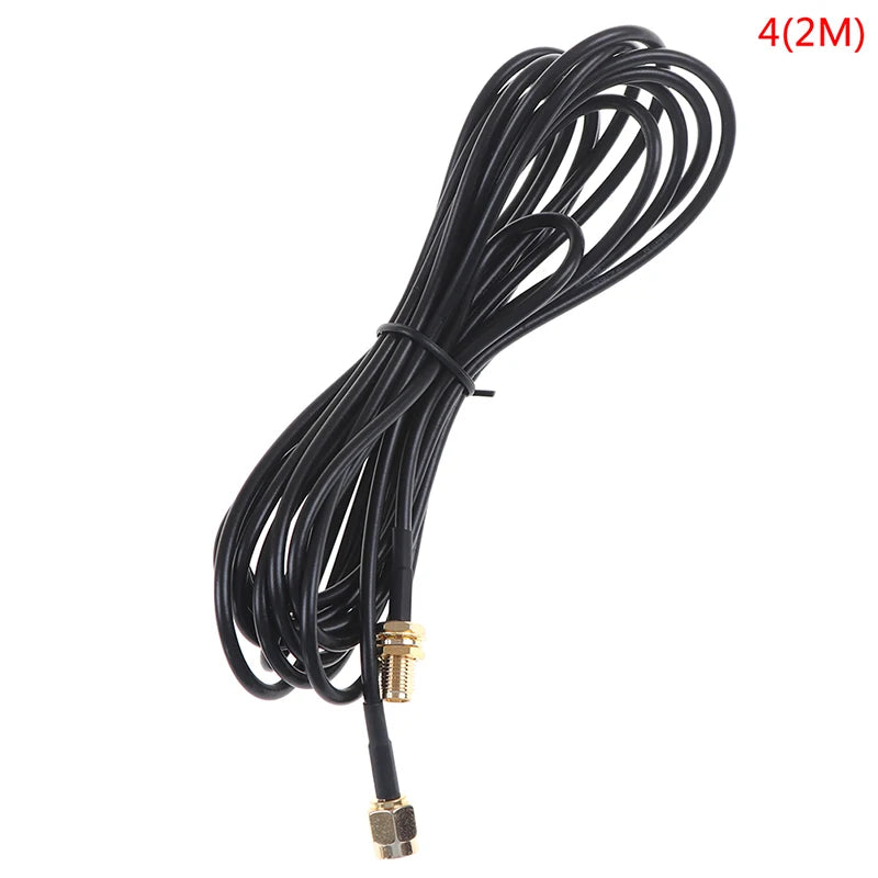 0.3-5M SMA Male to Female Cable RG174 RF Contor Adapter WIFI Antenna Cable Peaceful Pleasures Health and Wellness 42M