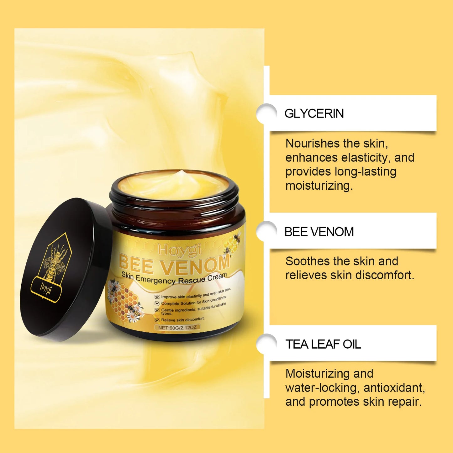 Bee Venom Face & Body Cream – Firming, Lifting & Repair 60g