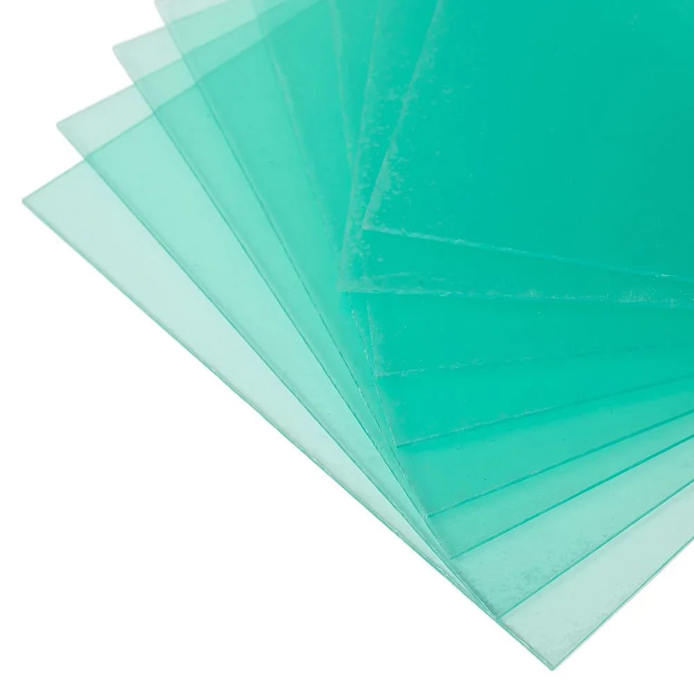 Welding Helmet Lens Cover Protector Plates – 10-Pack PC Shield