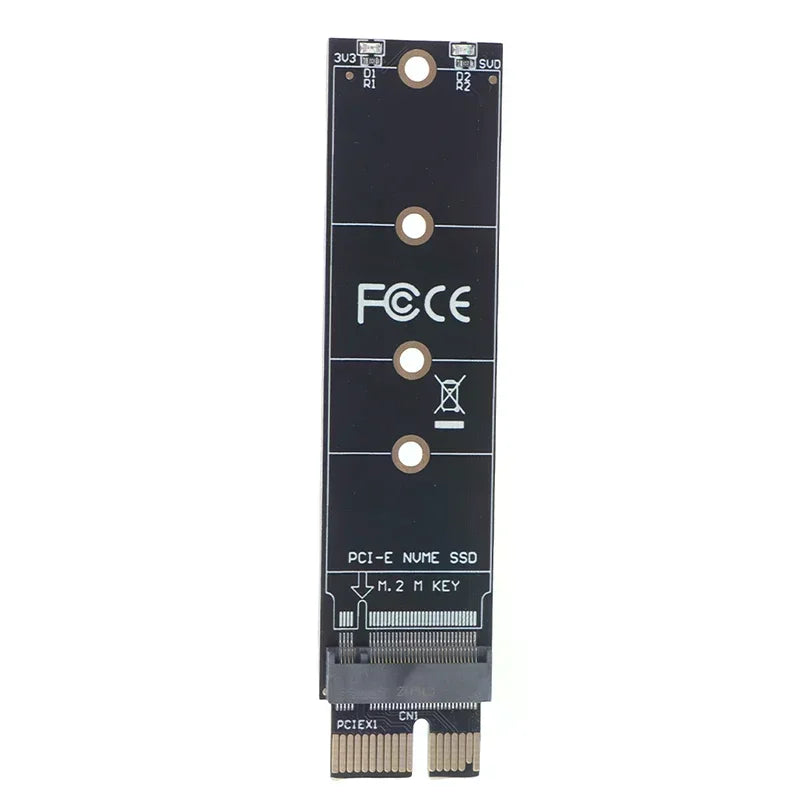 PCIe to M.2 NVMe SSD Adapter – M Key X1 Riser Card