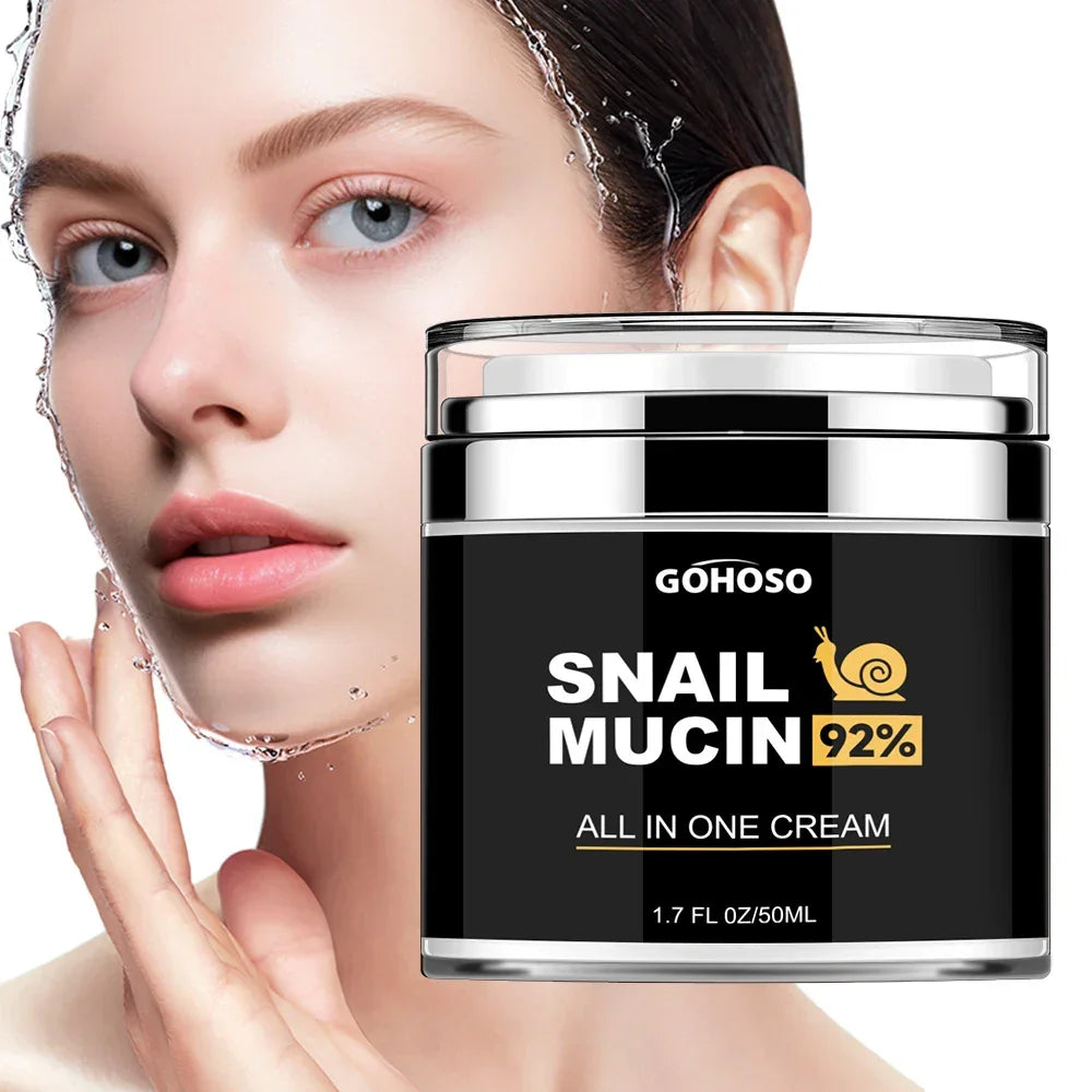 ENVISHA Snail Mucus Face Cream – Firming & Anti-Aging Moisturizer Peaceful Pleasures Health and Wellness