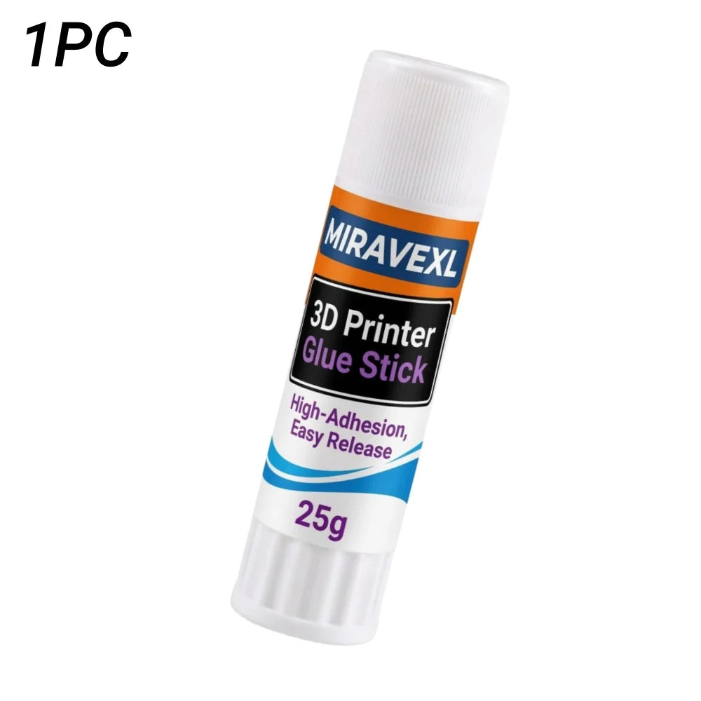 MIRAVEXL 3D Printer Glue Stick Strong Bed Adhesive Anti-Warping for PLA ABS PETG TPU Solid Print Glue Peaceful Pleasures Health and Wellness 1PC