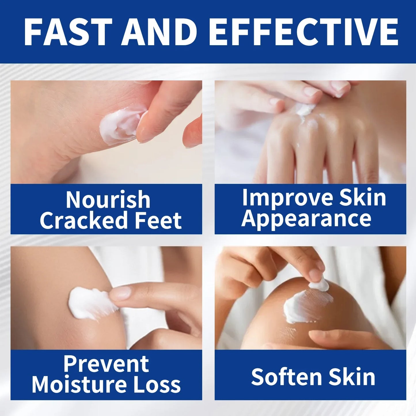 2-Pack Urea 60% Hand & Foot Cream – Tea Tree & Salicylic Acid