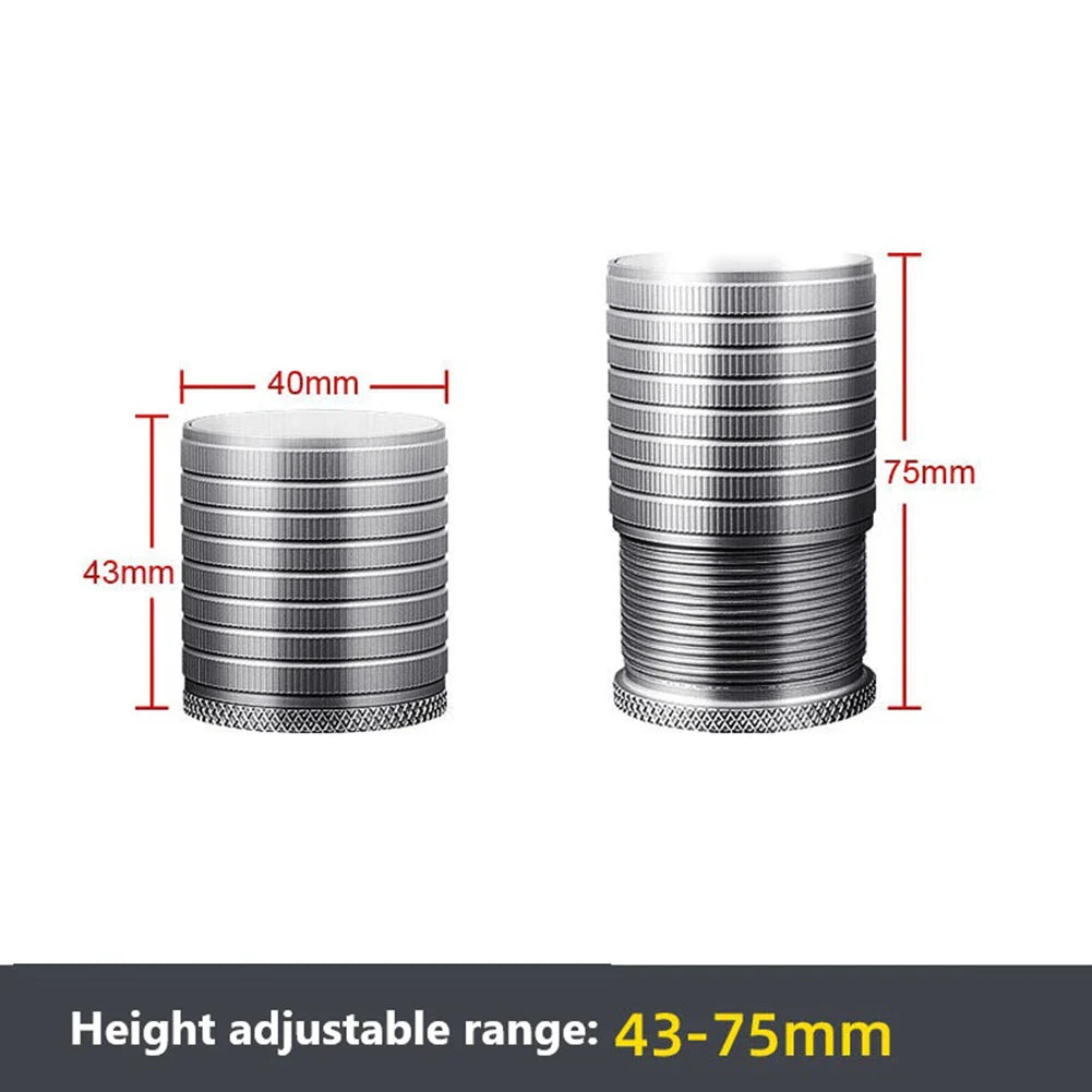 Adjustable Furniture Leg Risers | Aluminum Bed & Table Height Booster