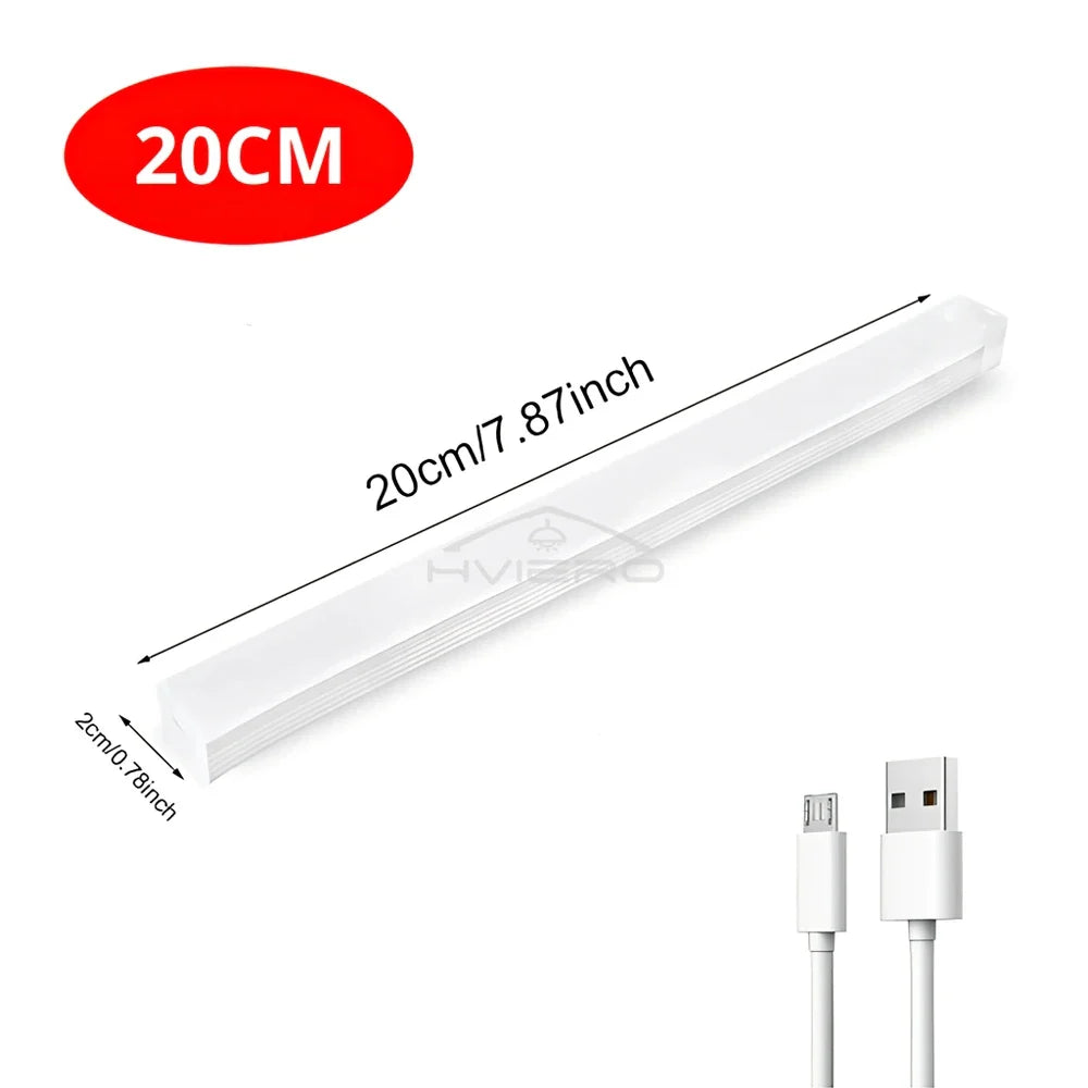 USB Rechargeable Motion Sensor LED Night Light | Cabinet & Room