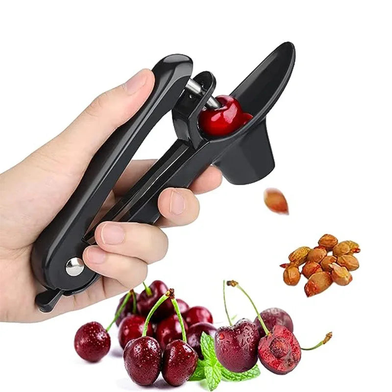 Hot selling kitchen gadget seed remover tools Multi-Function Stainless Steel Manual Press-on Olive and Cherry Coring tools Peaceful Pleasures Health and Wellness