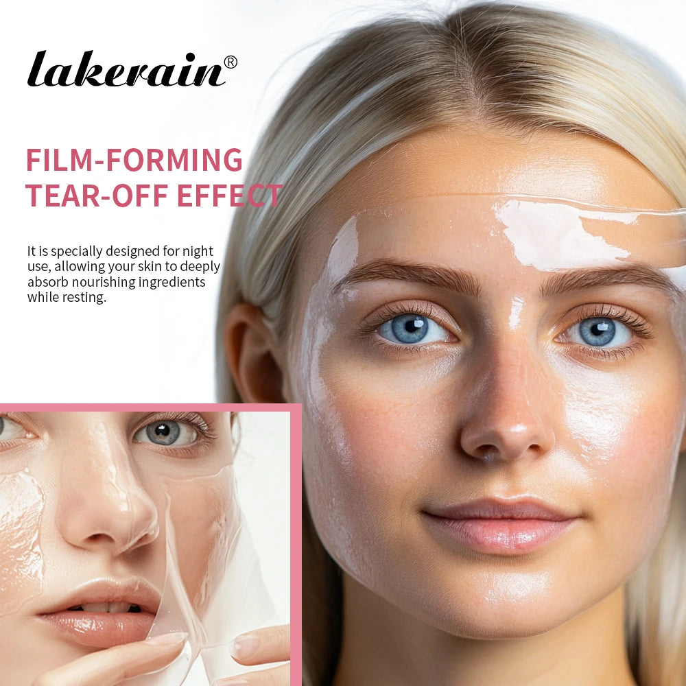 Glow night Wrapping Mask Deep Hydration Care Reduces Sagging&Dullness Even Skin Tone Mask Collagen Turmeric Hydrating Moisturize Peaceful Pleasures Health and Wellness