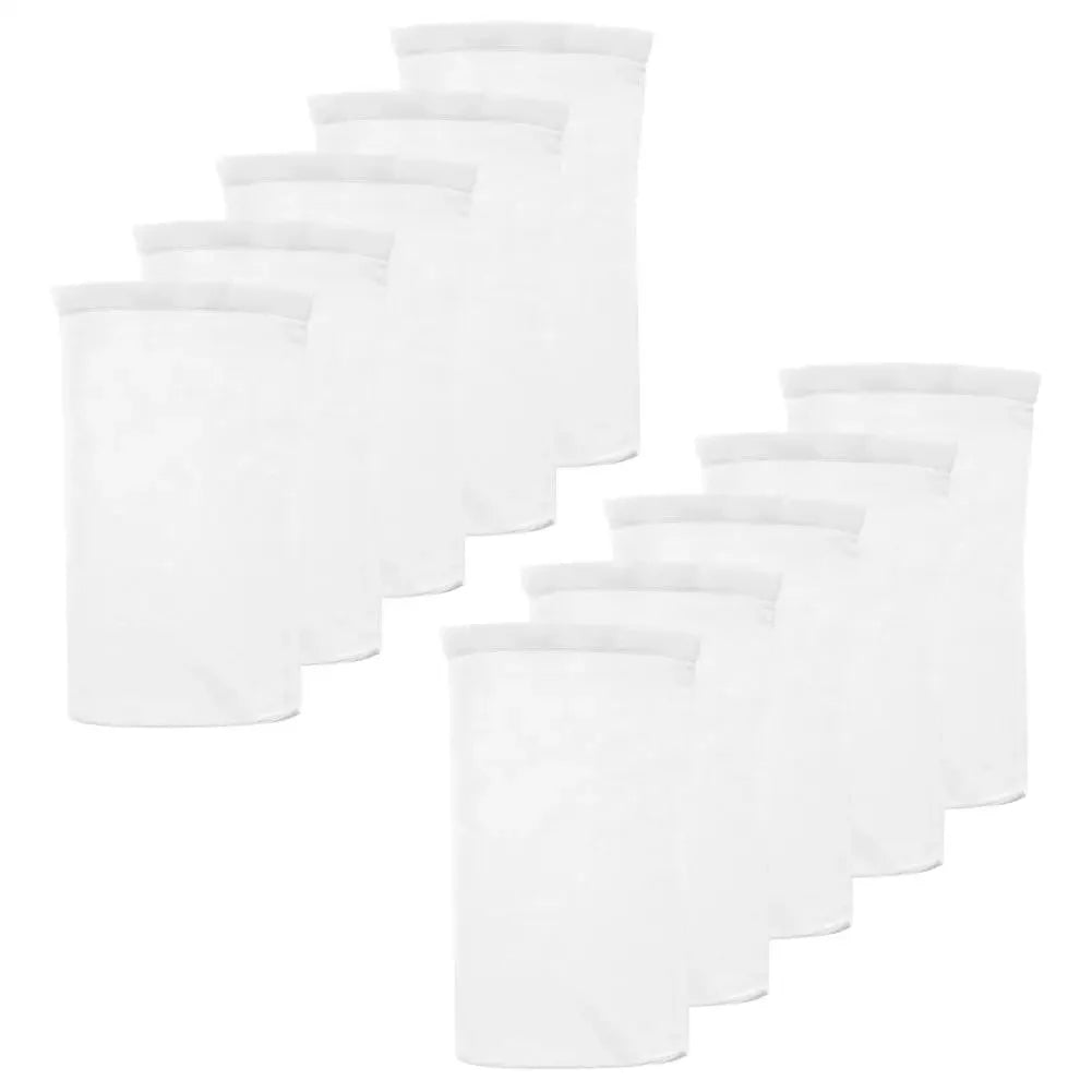 5/10/20/30/50/100pcs Filter Storage Pool Skimmer Socks Nylon Swimming Pool Filter Socks For Baskets Skimmers White Pool Supply Peaceful Pleasures Health and Wellness 100PCS