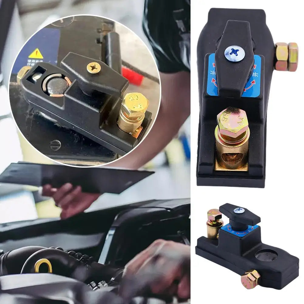 Car Battery Disconnect Switch Universal Cut Off Switch Car Boat Anti-leakage Disconnect Isolator Switch ﻿2025 12V 24V Peaceful Pleasures Health and Wellness