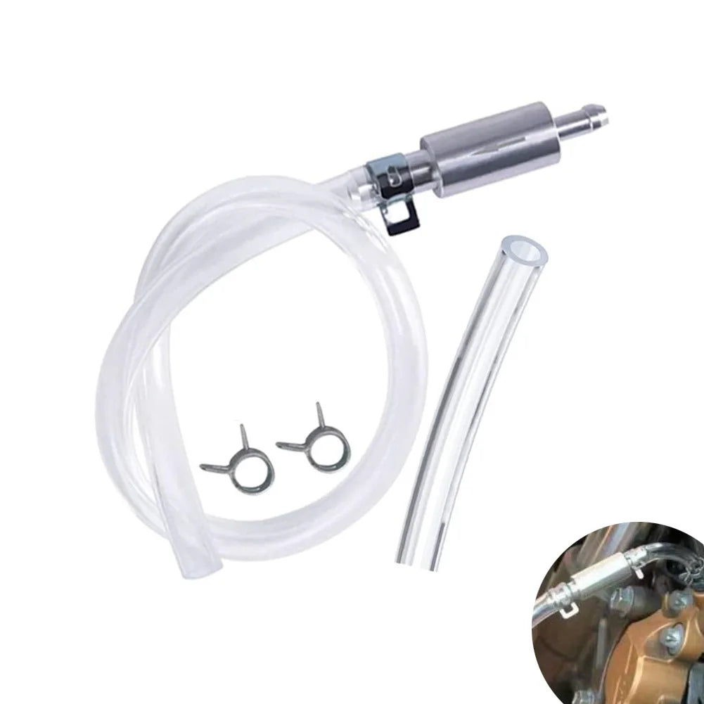 Effortless Brake Bleeder Leak-resistant Hose One-way Check Valves