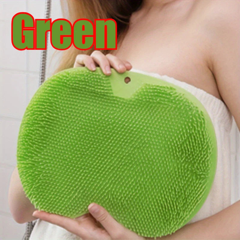 Silicone Foot Scrubber Massage Pad – Non-Slip Bath Mat