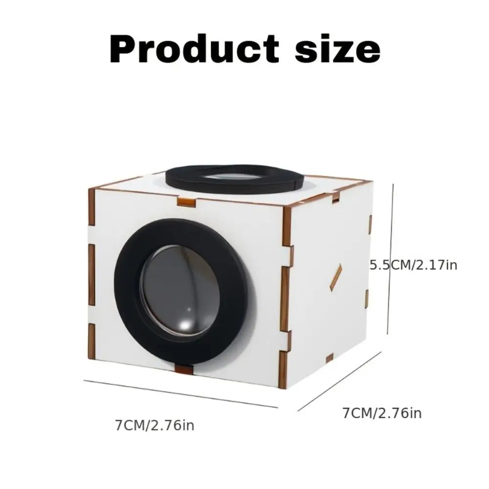 Metal Shell Waist-Level Viewfinder Coated Lens Manual Assembly Viewfinder Photography Accessories Portable Viewfinder Peaceful Pleasures Health and Wellness