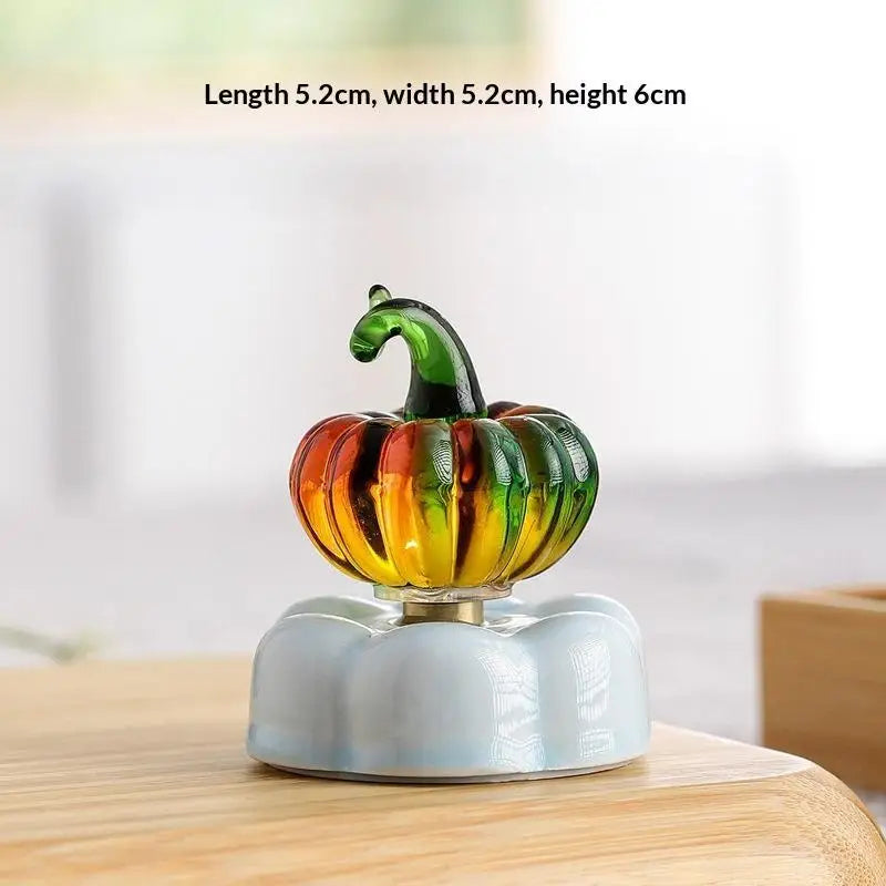 360° Rotating Crystal Teapot Ornament | Car & Desk Décor