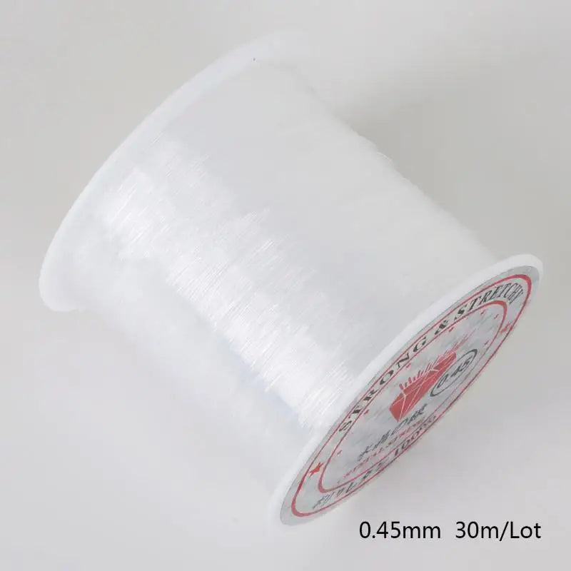 Transparent Elastic Cord String for DIY Jewelry & Bracelets