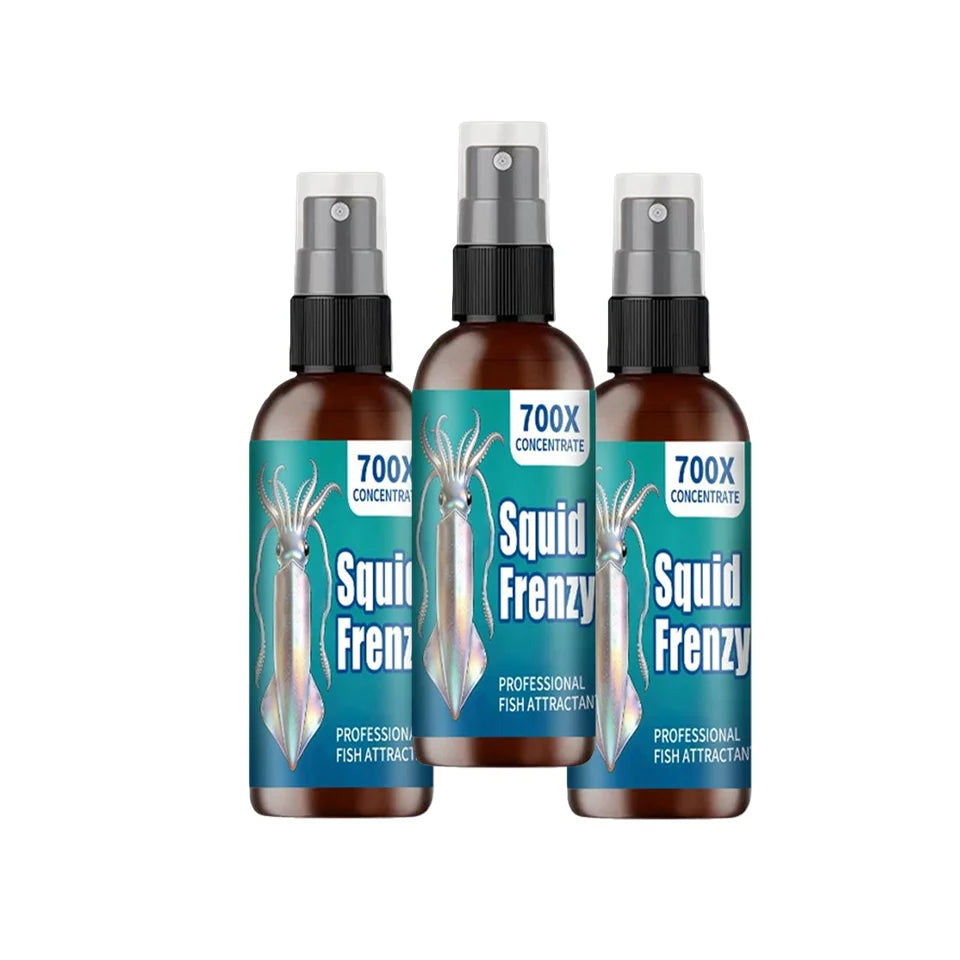 Squid Fish Attractant Liquid Lure | 60ml Concentrated Formula
