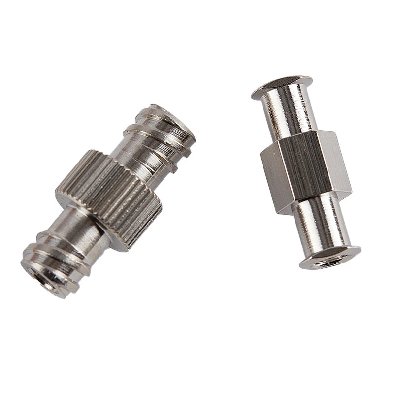 Metal Female to Female Luer Lock Coupler Connector Adapter